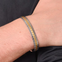 Lux Two Tone Magnetic Bangle