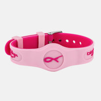 Pink Ribbon Sport Flex Magnetic Wristband