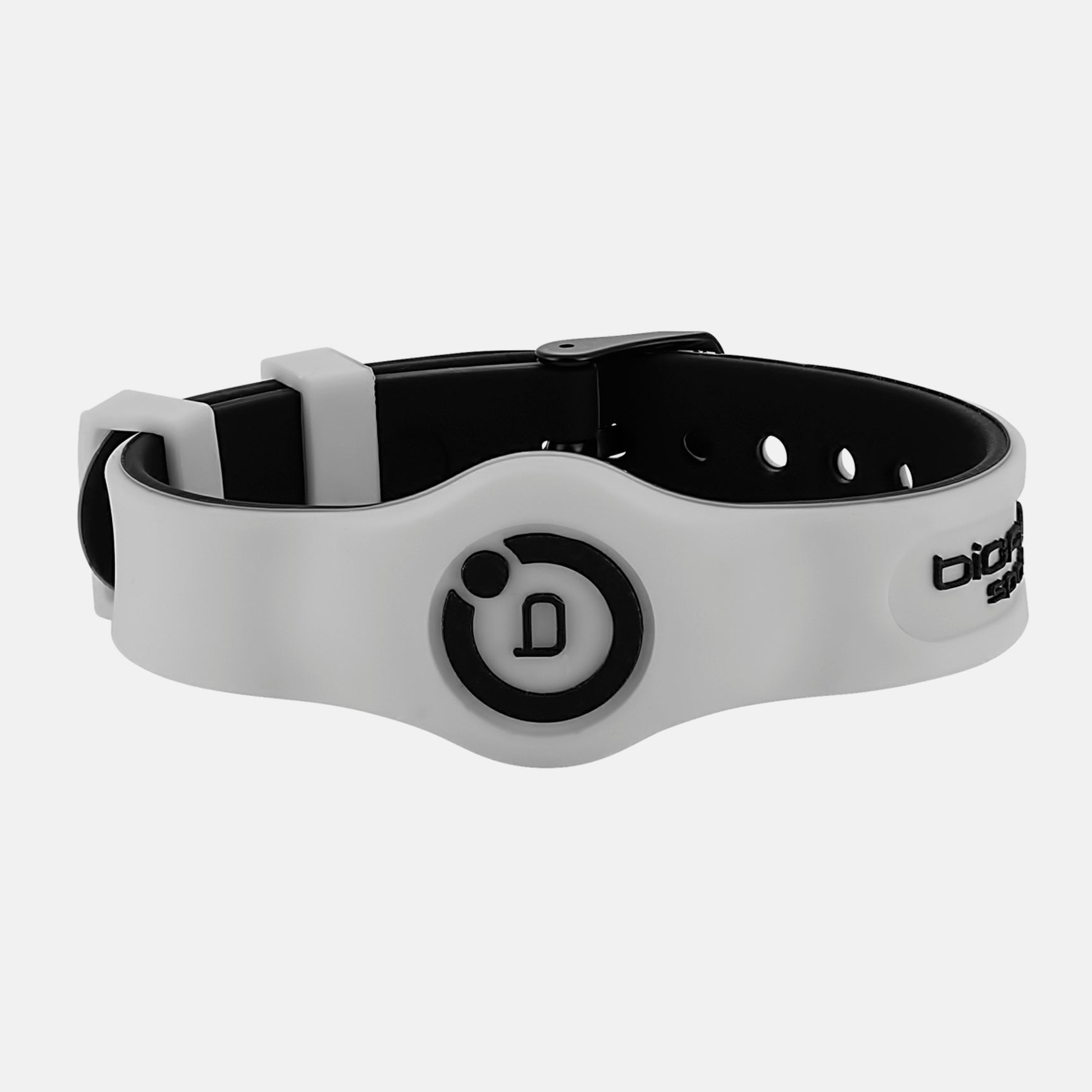 Sport Magnetic Wristband Black/White – Bioflow UK